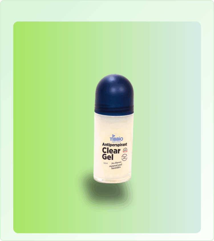 Tibbio Roll-On Clear Gel Antiperspirant