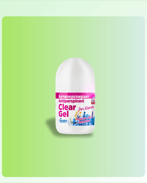 CLEAR GEL ANTIPERSPIRANT
