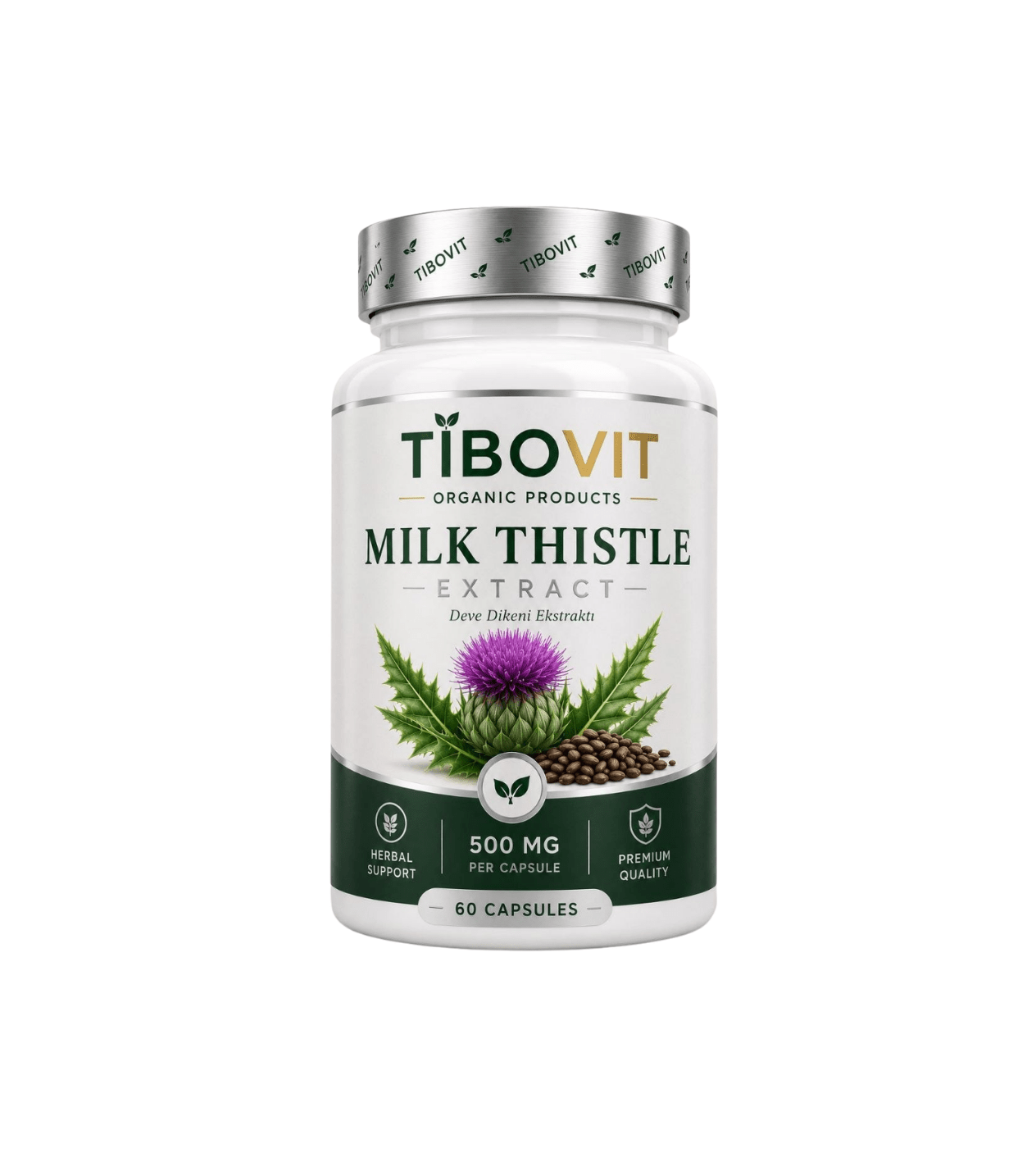 Tibovit Milk Thistle Extract – 500 mg